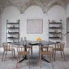 Adam Wood hylla | 5 hyllor/2 gavlar | Dark Wood