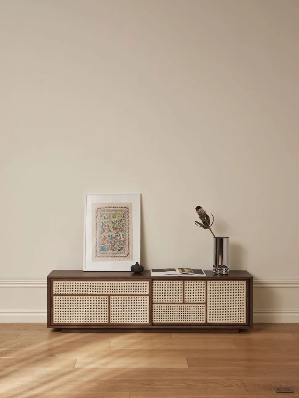 Air Sideboard Låg | Dark Oak