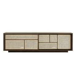 Air Sideboard Låg | Dark Oak