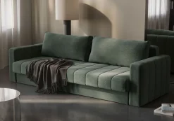 Akello Bäddsoffa Armstöd | 281 Avella Pine Green