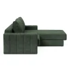 Akello Bäddsoffa Divan | Armstöd | 281 Avella Pine Green