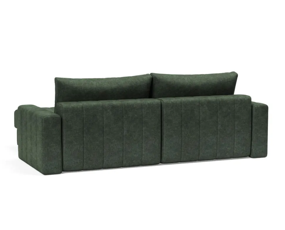 Akello Bäddsoffa Divan | Armstöd | 281 Avella Pine Green