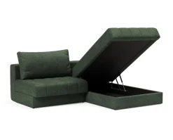 Akello Bäddsoffa Divan | 281 Avella Pine Green