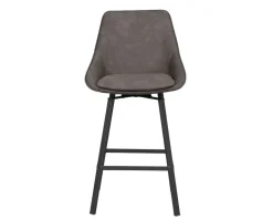 Alison Barstol 65 | Mörkgrå Microfiber