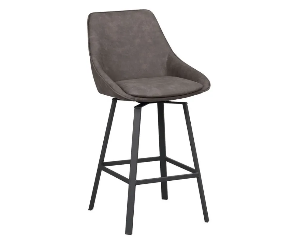 Alison Barstol 65 | Mörkgrå Microfiber