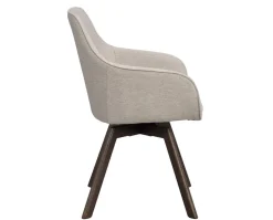 Alison Karmstol | Beige Tyg | Bruna Ekben