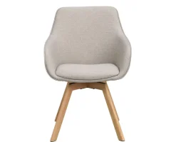 Alison Karmstol | Beige Tyg | Ekben