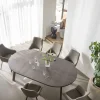 Alison Karmstol | Mörkgrå Microfiber | Bruna Ekben