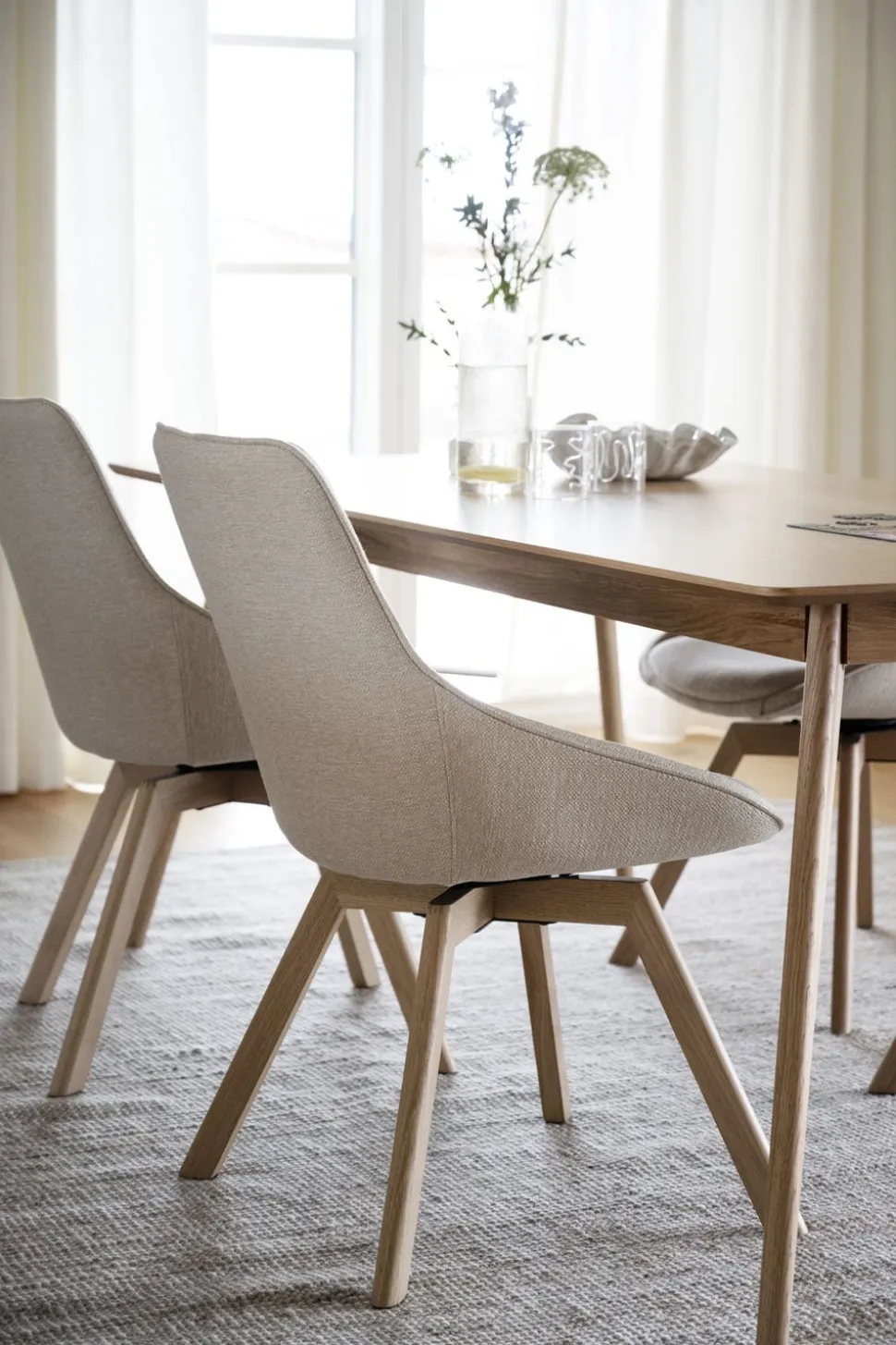 Alison Stol | Beige Tyg | Ekben