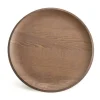 Al Wood Sidobord | Ask Dark wood | Black leg