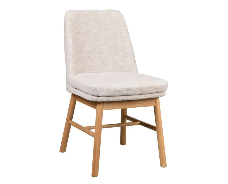 Amesbury Stol | Ljusbeige / Ek
