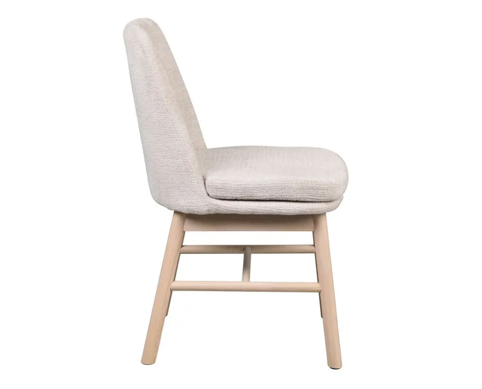Amesbury Stol | Ljusbeige / Vitpigm.