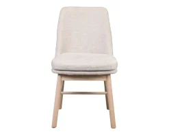 Amesbury Stol | Ljusbeige / Vitpigm.