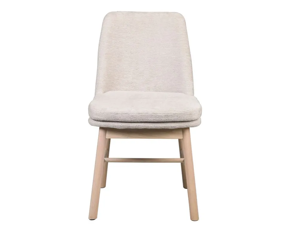 Amesbury Stol | Ljusbeige / Vitpigm.