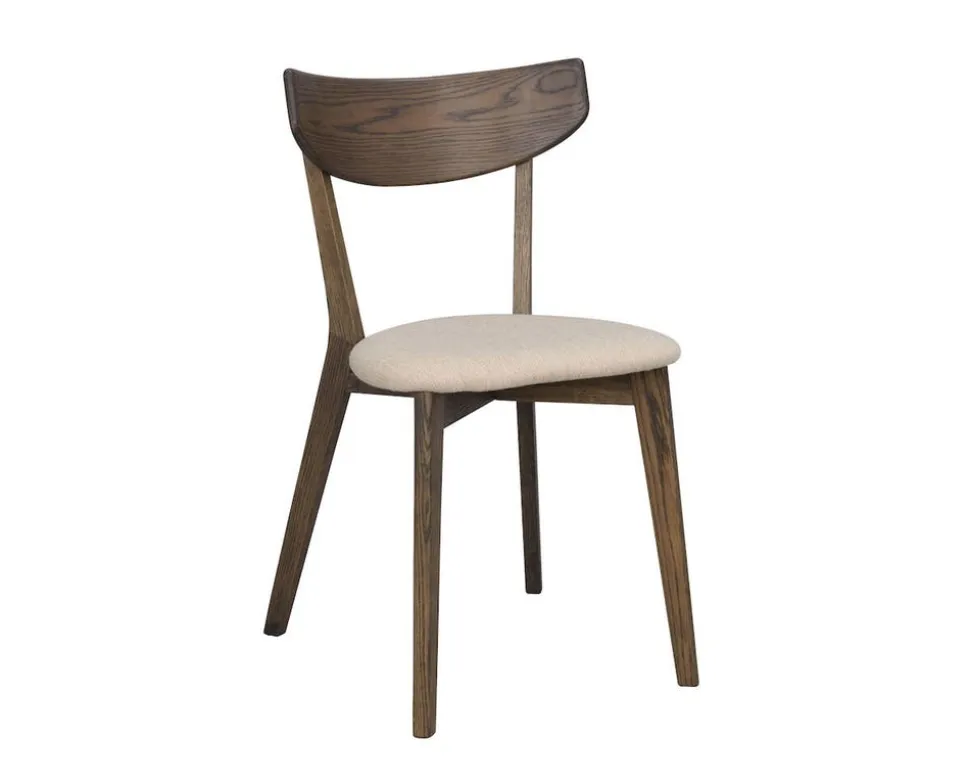 Ami Stol | Brunlackad Ek, Beige