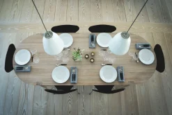 Amor Matbord 258 | Ovalt