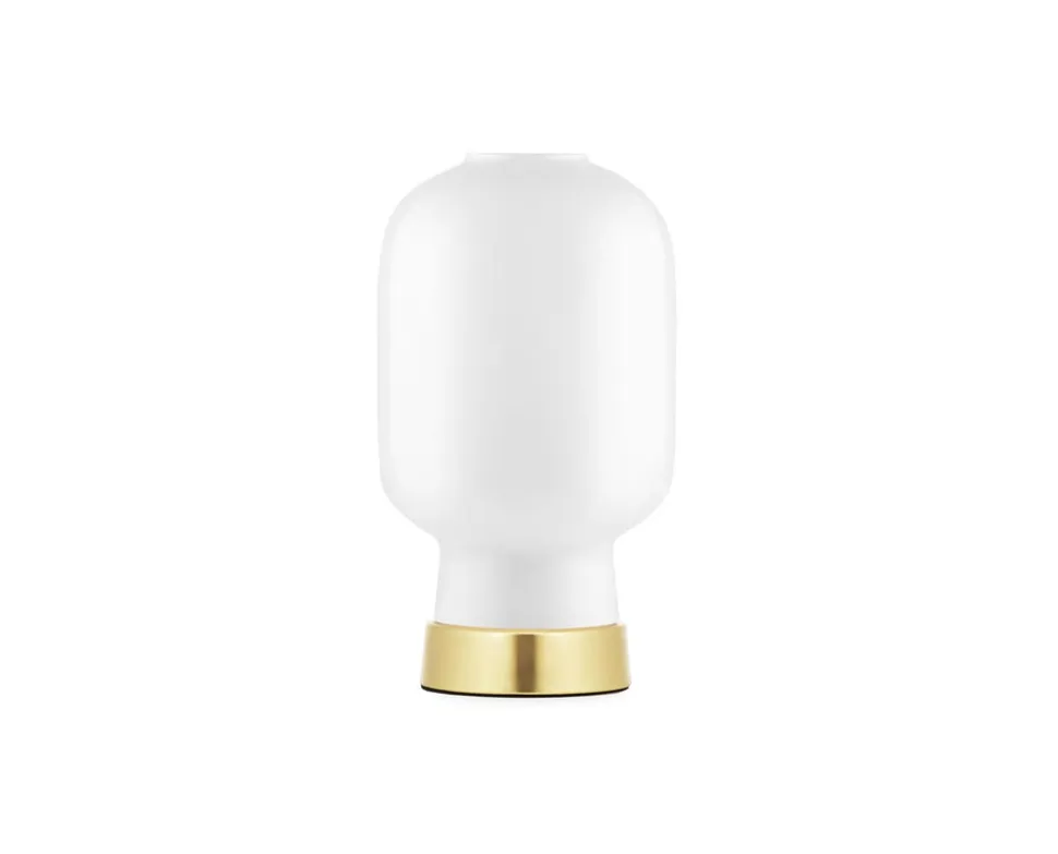 Amp Bordslampa Vit / Mässing