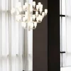 Amp Ljuskrona Svart / Rök | Stor