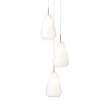 Anoli 3 Ljuskrona | Nordic Gold/Opal