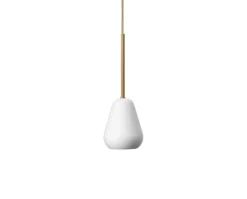 Anoli Spot Pendel | Nordic Gold/White