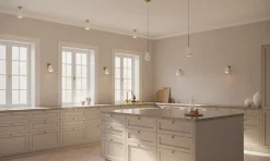 Anoli Spot Recessed Vägg-/Takspot | Nordic Gold/White