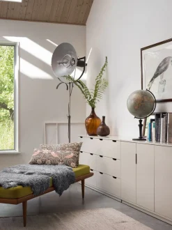 AOKO Byrå Dubbel 6 lådor | Beige