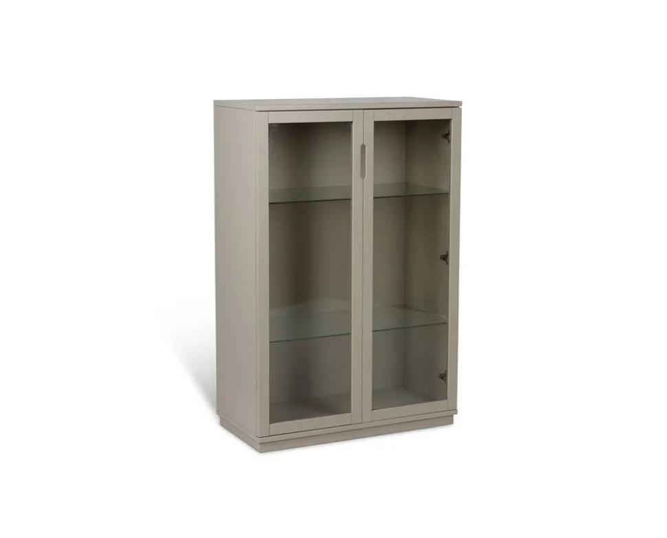 AOKO Skåp Glasdörrar | Beige