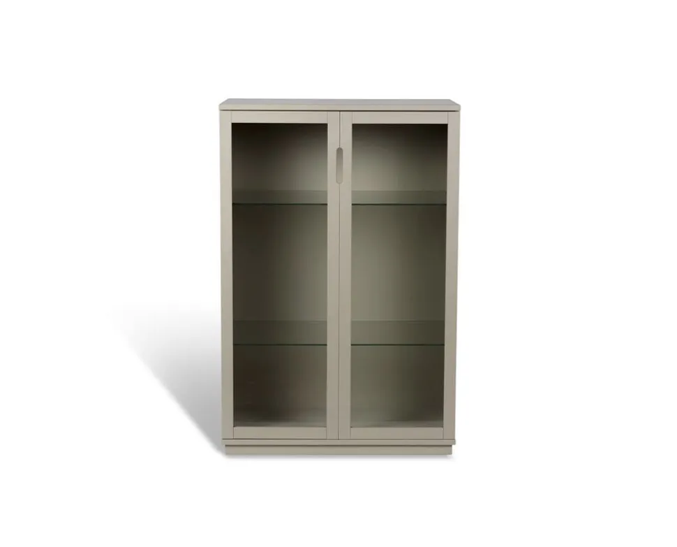 AOKO Skåp Glasdörrar | Beige