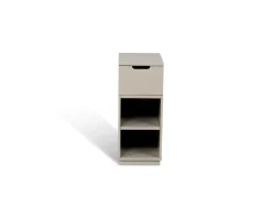 AOKO Sängbord 1 låda | Beige