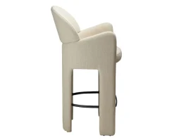 Aole Barstol | Simply Beige Bouclé