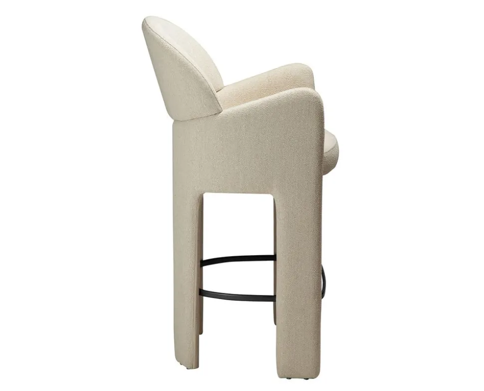 Aole Barstol | Simply Beige Bouclé