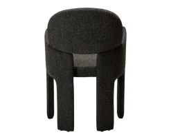 Aole Karmstol | Raven Black Bouclé