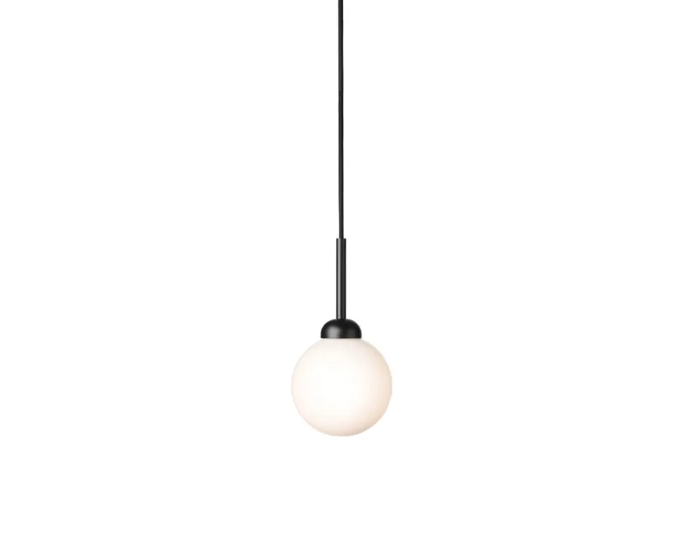 Apiales 1 Pendel | Satin Black/Opal