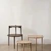 Aria Soffbord Ø60 | Mörk Ek