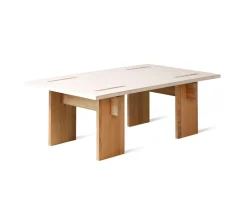 Arnold Soffbord | Ljus Betong/Ljus Ek