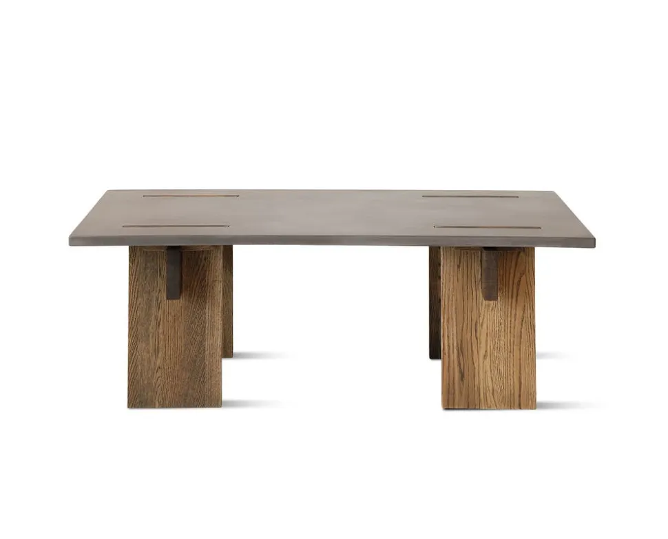Arnold Soffbord | Mörk Betong/Mörk Ek