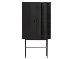 Array Highboard 80 | Svart