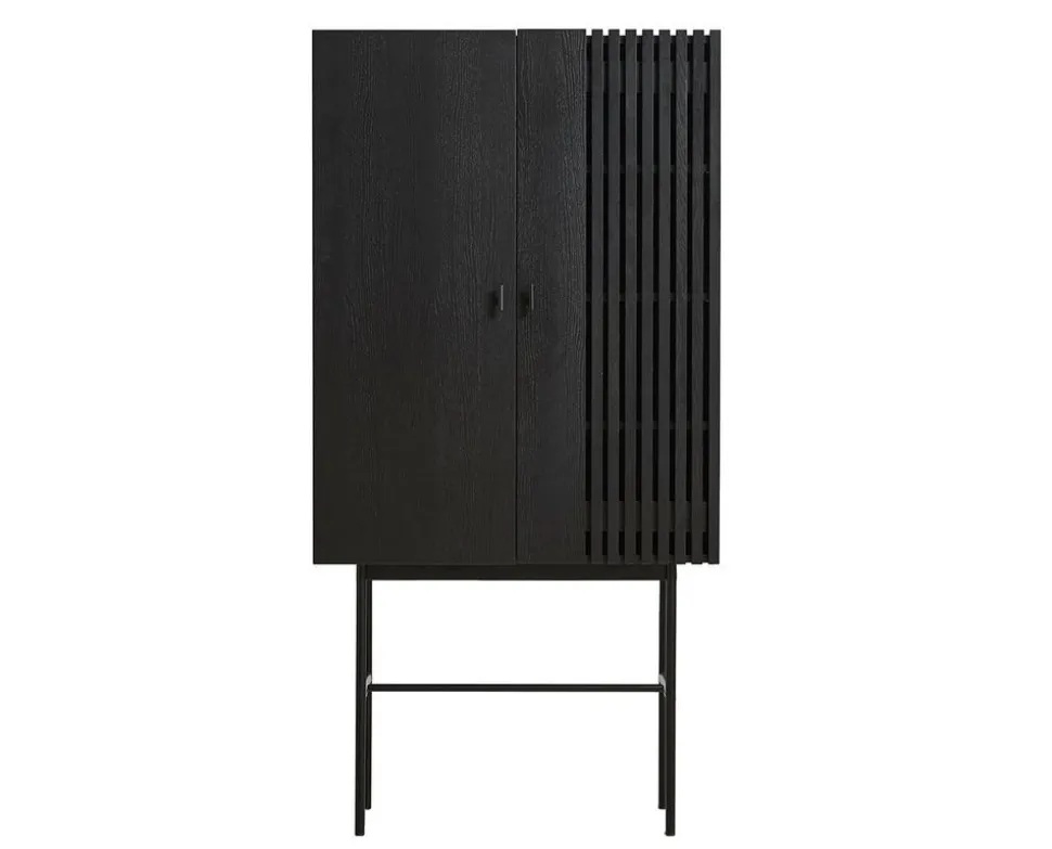 Array Highboard 80 | Svart