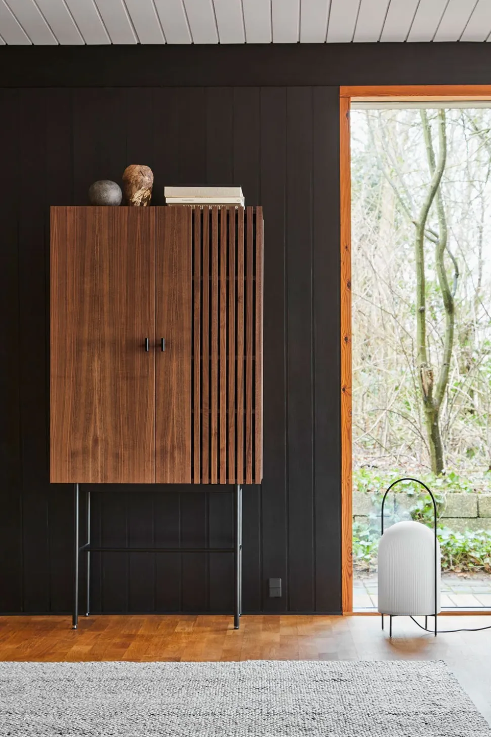 Array Highboard 80 | Valnöt