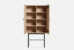 Array Highboard 80 | Vitpigmenterad