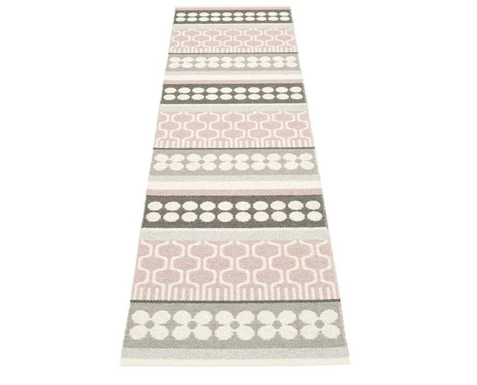 Asta gångmatta Pale Rose 70x180