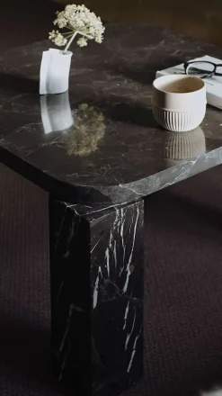 Atlas Soffbord | Costa Black 60x60