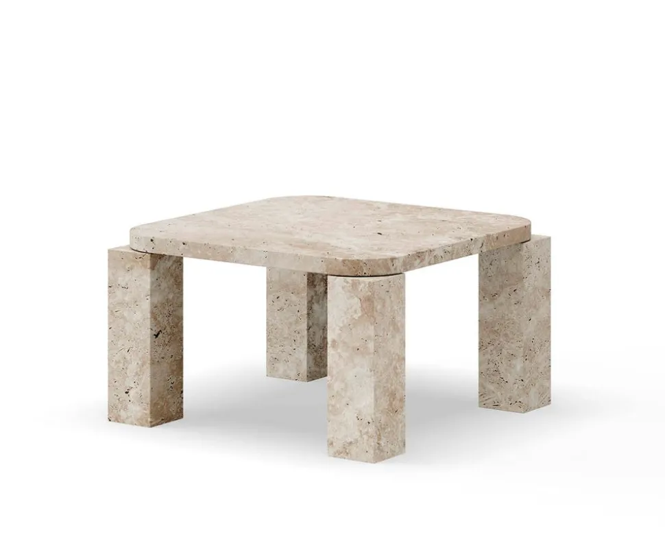 Atlas Soffbord | Unfilled Travertine 60x60