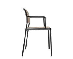 Audrey Karmstol Svart / Sand