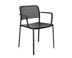 Audrey Karmstol Svart / Svart