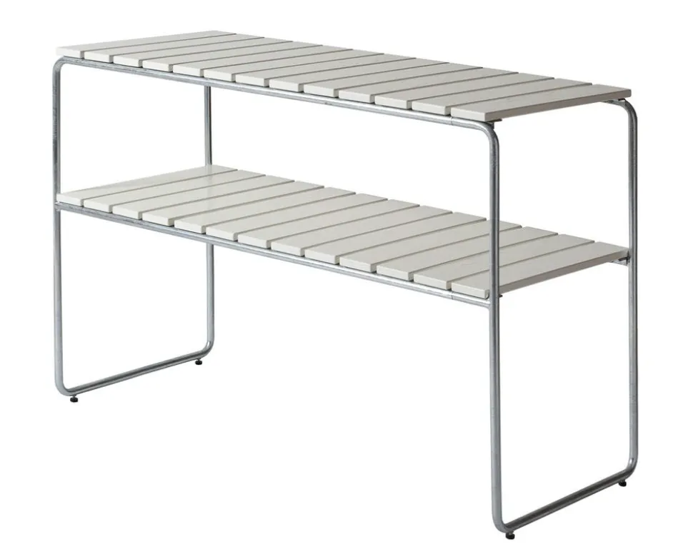 Avlastningsbord L105 | Vitlackad Ek