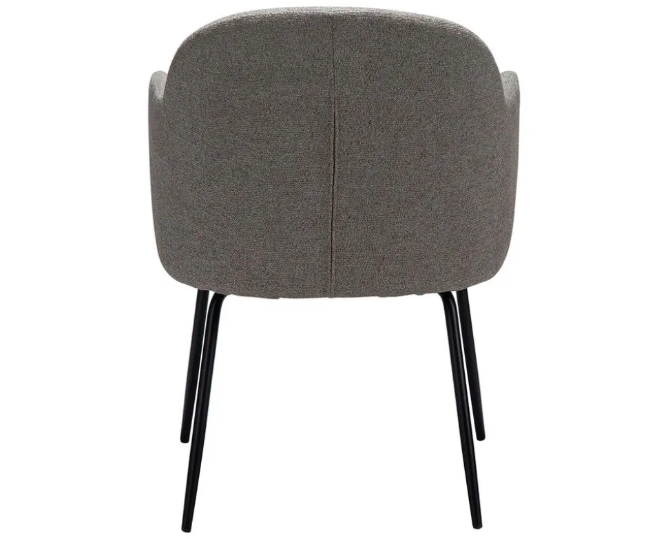 Bae Stol | Pebble Earth Bouclé | Svart