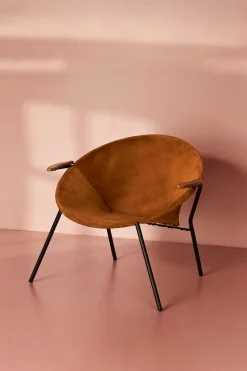 Balloon fåtölj Brun Nubuck