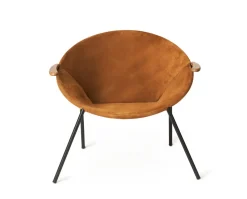 Balloon fåtölj Brun Nubuck