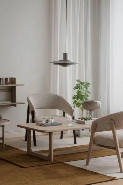 Barnaby Loungestol | Ljusbeige/Brun Ek